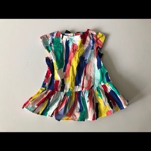 Kate Spade 3T peplum top